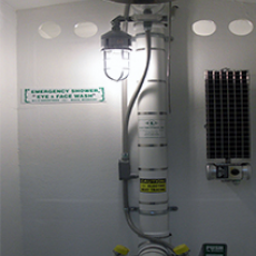 Photo of BLS Heated Emergency Shower Enclosures