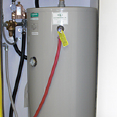 Photo of BLS Heated Emergency Shower Enclosures -Tempered water system