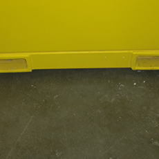 Photo of BLS Heated Emergency Shower Enclosures - Fork truck tubes for easy installation