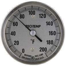Photo of REOTEMP Back Connect Bimetal Thermometers