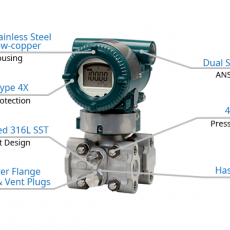 Photo of EJA310E Traditional-mount Absolute Pressure Transmitter