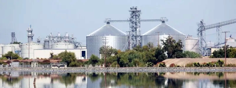 Photo of farming production facility